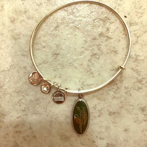 ALEX and ANI Lily of the Valley Silver Bracelet